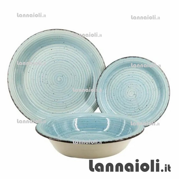 SERVIZIO PIATTI PZ 18-19 PORCELLANA fade